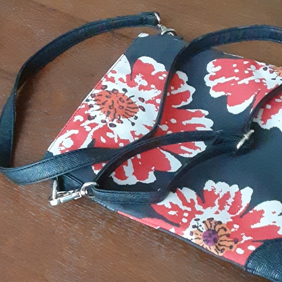 gigi hill Los Angeles crossbody bag black & red - Picture 9 of 9